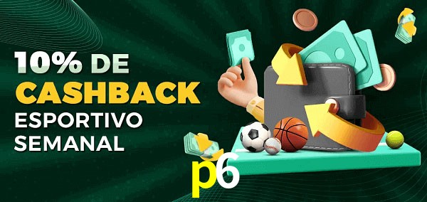 10% de bônus de cashback na p6